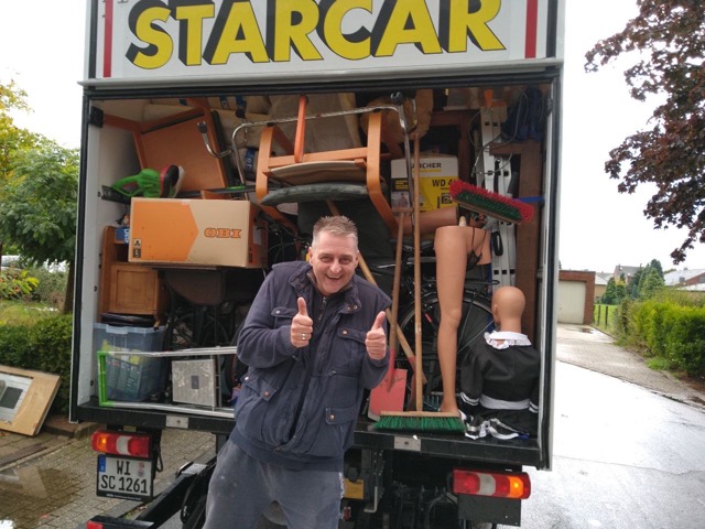 zumindest einer hat Spass